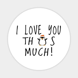 Pinguin love you Magnet